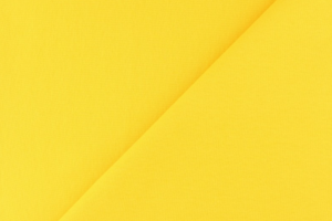 tissu bord côte jaune pâle oeko tex