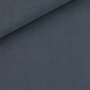 tissu velours côtes fines - bleu turbulence See You At Six Oeko Tex