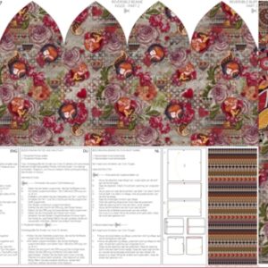 kit bonnet + tour de cou Reine des lutinsOEKO TEX