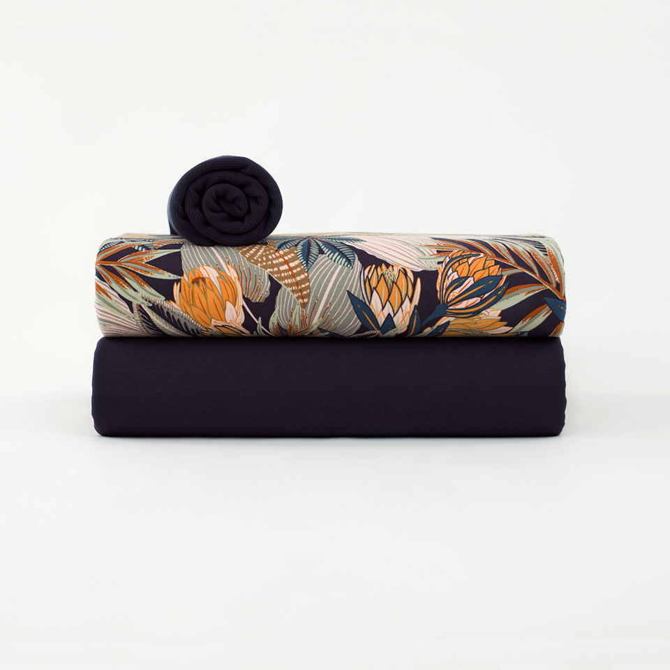 tissu French Terry " Ground Pineapple" See You At Six OEKO TEX