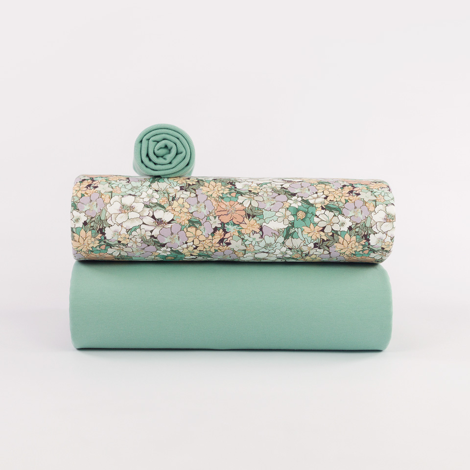 tissu bord cote " vert granite" See You At Six OEKO TEX