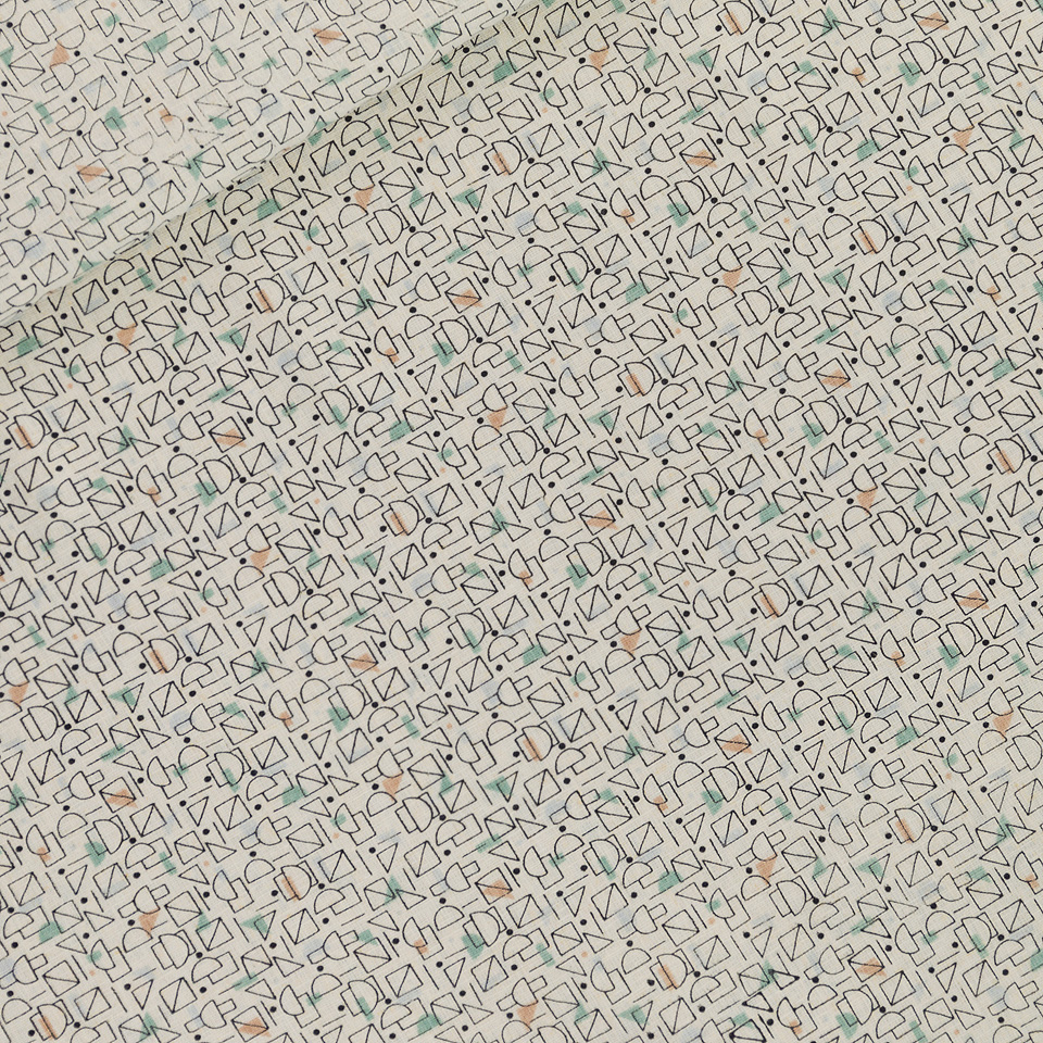 tissu Lin - viscose "Shaped Chaos" See You At Six OEKO TEX