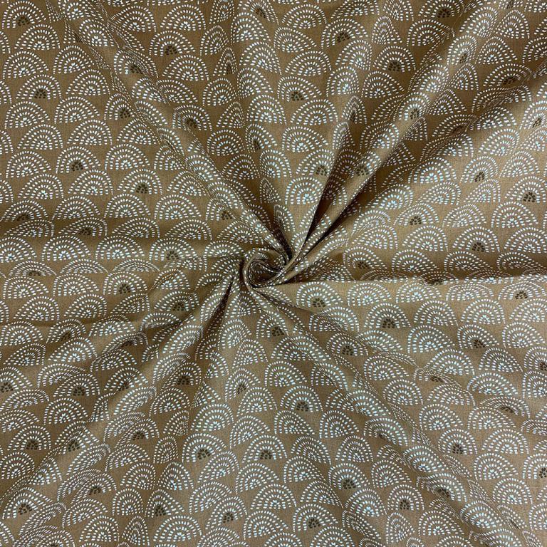 tissu coton "Ponto cassonade" OEKO TEX