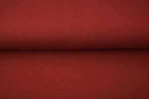 Sweat digital "Brossé" rouge profond