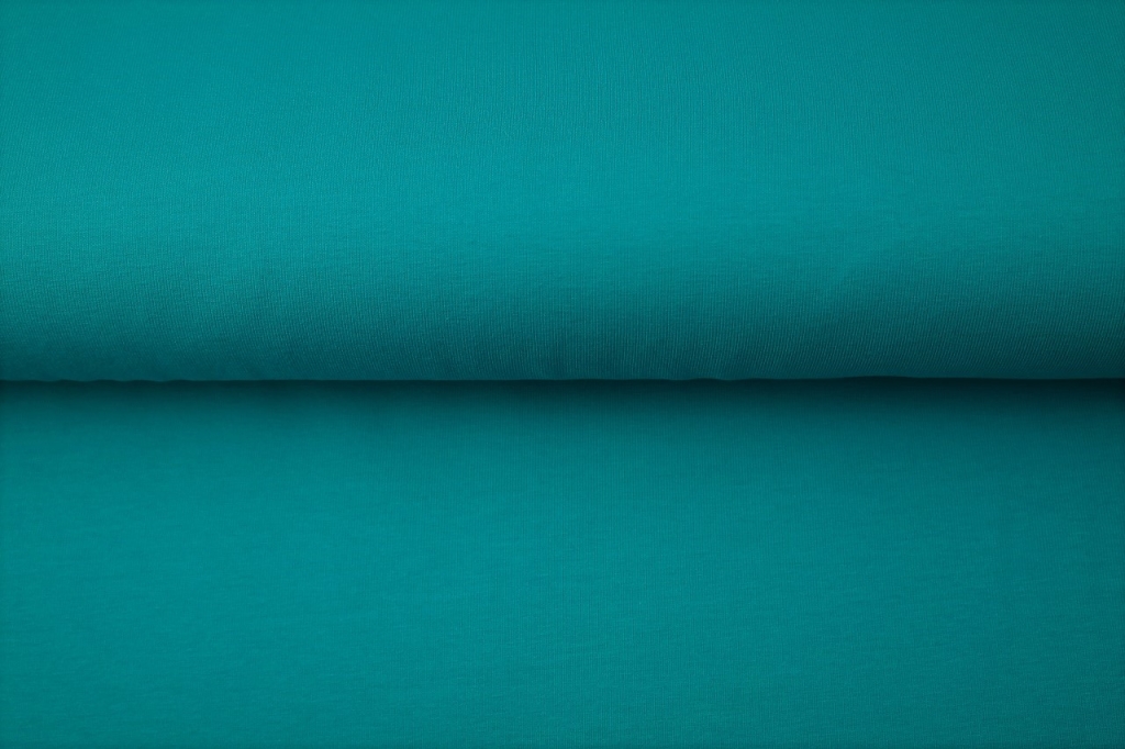 tissu sweat brosse bleu pétrole n°93 OEKO TEX