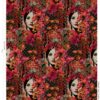 tissu jersey " Femmes de Fleurs" OEKO TEX