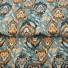 tissu jersey "La nuit des lions" OEKO TEX