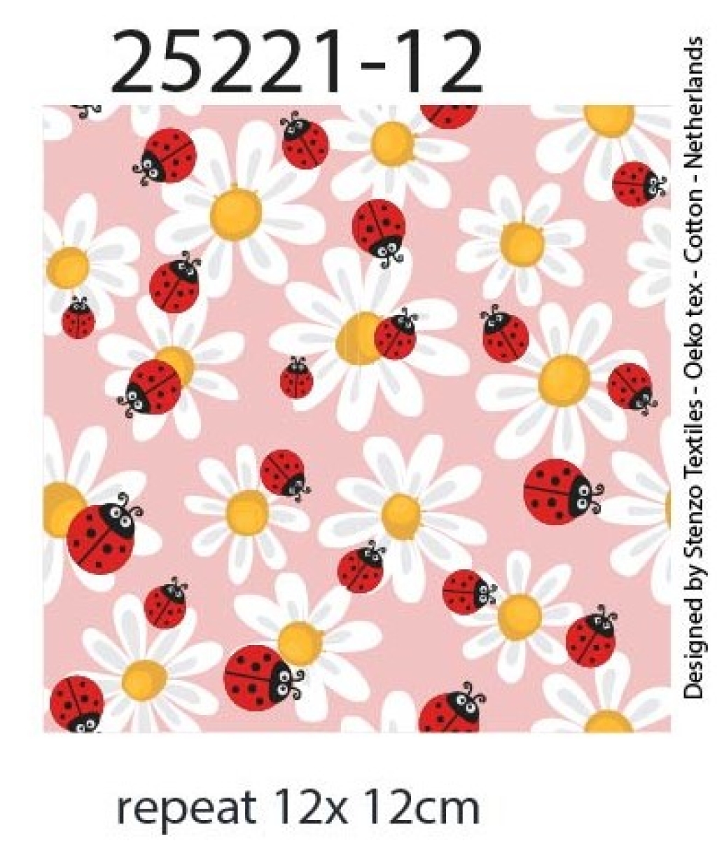 jersey coccinelles et marguerites