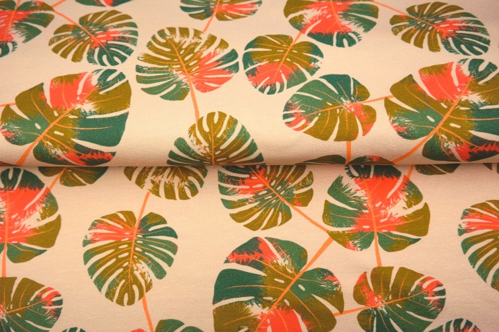 jersey feuilles tropicales