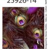 jersey plumes de Paons violet