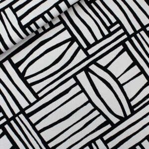 Gabardine - Toile de coton - "Permecube" - Beige Tofu