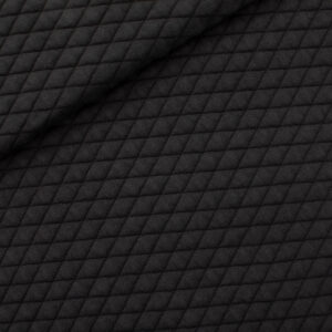 Tricot piqué matelassé - noir