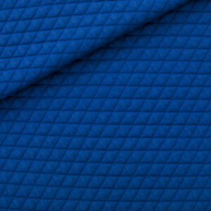 Tricot piqué matelassé - Bleu surf the web
