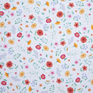 Coton  "Fleurs de printemps"