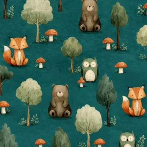 Jersey digital "Animaux de la forêt"