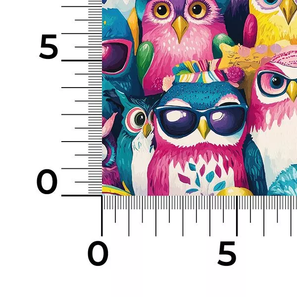 jersey hiboux colorés 3