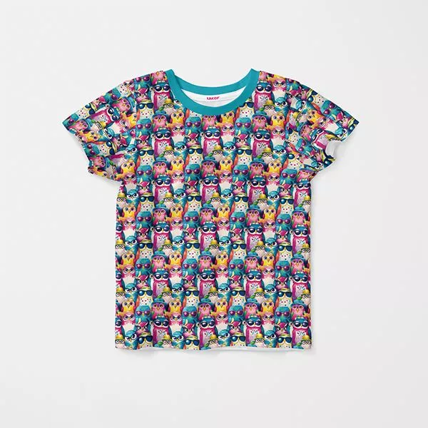 jersey hiboux colorés 4