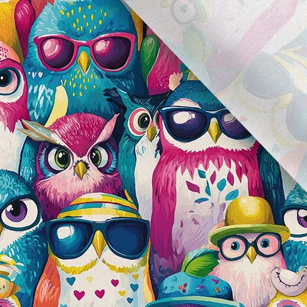 jersey hiboux colorés