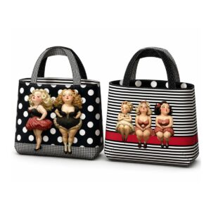 Kit Grand sac - Cabas "Pin-up" - toile de coton