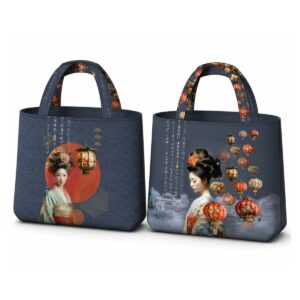 Kit Grand sac - Cabas "Femmes d'orient" - toile de coton