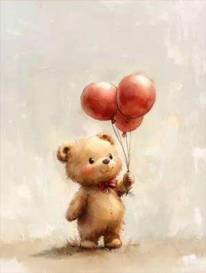 Panneau couverture - "Teddy l'ourson"