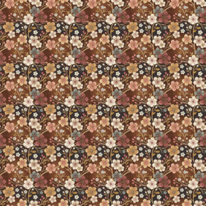 Jersey digital "Fleurs du japon d'automne"