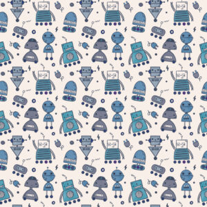 Jersey digital "Le monde des robots"